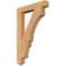 Ekena Millwork Balboa Arts & Crafts Smooth Bracket, Western Red Cedar, 3 1/2"W x 24"D x 36"H BKT04X24X36BOA03SWR - alternate 1